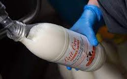 Lait cru en seau de 2l consigné