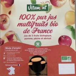 Jus multifruits bio